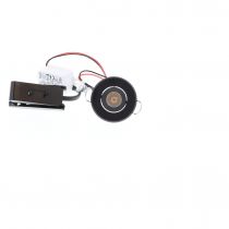 indigo-lasy rx 1w 100lm 3000k 24° ip44 noir mat (do334ww05)