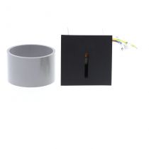 indigo-lika 4w 420lm 3000k  noir mat (wa173ww05)