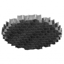 indigo-lima grille nid d\'abeille dia.71mm noir (tr32105)