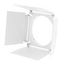 indigo-lima volet coupe flux dia.71mm blanc mat (tr38530)