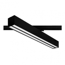 indigo-linea 2 2x30w 2x3900lm 120° 4000k noir (tr358nw05)