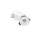 indigo-lisy rd 4,5w 600lm 3000k 36° dim blanc mat (do459ww30)