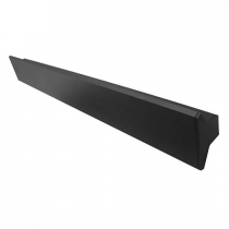indigo-longa 2x15w 3300lm 3000k noir mat (wa181ww05)