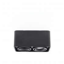 indigo-lupo 2 2x10w 2x500lm 3000k 38° noir mat (wa212ww16)