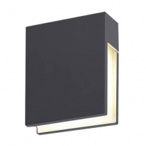 indigo-luxi 120 s 3w 320lm 3000k 170° ip54 anthracite (ou14624)