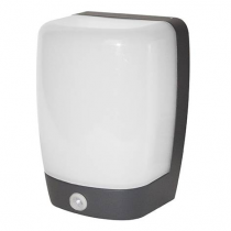 indigo-luxi 125 sensor 6w 660lm 3000k 130° ip54 anthracite (ou20824)