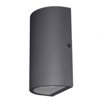 indigo-luxi 160 2x6w 2x450lm 3000k 80° ip54 anthracite (ou10324)