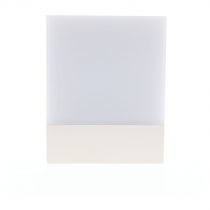 indigo-luxi 45  6w 660lm 3000k 120° ip54 blanc (ou20630)