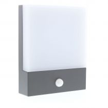 indigo-luxi 45 sensor 6w 660lm 3000k 120° ip54 anthracite (ou359ww24)