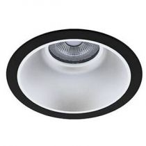 indigo-lyon 1 r 15w 1875lm 3000k 60° ip44 dali noir mat - argent (do538ww17da)