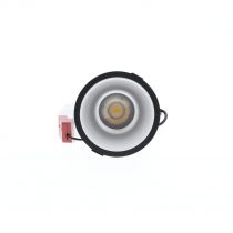indigo-lyon 2 r 25w 3070lm 4000k 60° ip44 noir mat - argent (do539nw17)