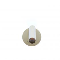 indigo-milo 1 5w 500lm 3000k 40° laiton brossé (wa11263)