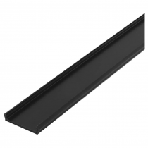 indigo-moulure de finition 300cm noir mat (tr25405)