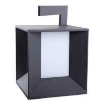 indigo-nara 18w 1000lm 3000k ip65 anthracite (ou343ww24)