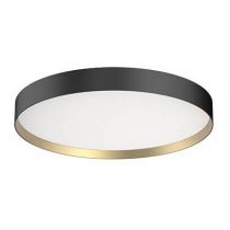 indigo-nova csp 2 c 40w 6075lm 120° noir mat - doré (nvb60ds)