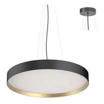 indigo-nova csp 2 p 40w 6075lm 120° noir mat - doré (su17136)