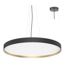 indigo-nova csp 3 p 68w 10740lm 120° noir mat - doré (su17236)