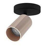 indigo-okto 1 c gu10 max10w par16 noir mat - rose (wa23183)