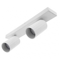 indigo-okto 2 c gu10 max 2x10w par16 blanc mat (wa23230)