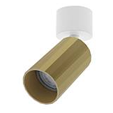 indigo-okto c gu10 max10w par16 blanc mat - champagne (wa23049)