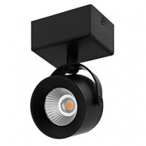 indigo-pixa 1 10w 1200lm 3000k 38° dim noir mat (wa13205)