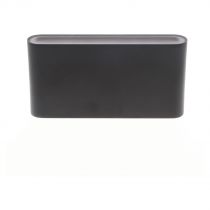 indigo-polo 2x5w 2x600lm ip65 noir mat (ou49505)