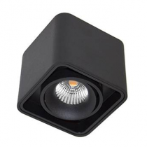 indigo-pure 100 10w 500lm 3000k 40° noir mat (do20316)
