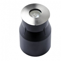 indigo-pure 55 3w 250lm 4000k 25° ip67 acier inoxydable (ou16116)
