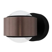 indigo-reti w 18w 3000k 2x800lm 80° noir mat - bronze satiné (wa264ww31)
