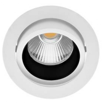 indigo-ronga 2 rdx-b 9w 1070lm 4000k 40° dim blanc mat (do470nw30)