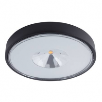 indigo-skip 12w 1800lm 3000k 120° ip65 noir (ou28101)