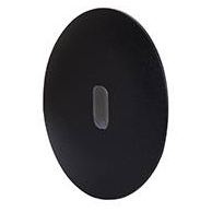 indigo-slit r 3w 180lm 4000k ip65 noir mat (ou15401)