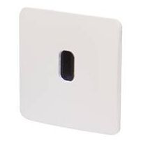 indigo-slit s 3w 170lm 3000k ip65 blanc mat (ou158ww30)