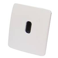indigo-slit s 3w 180lm 4000k ip65 blanc mat (ou15830)