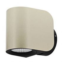 indigo-snoop 10w 1050lm 38° ip54 dim noir mat - champagne (wa26208)