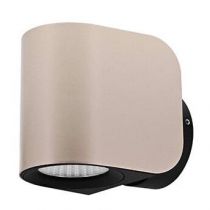 indigo-snoop 10w 1050lm 38° ip54 dim noir mat - rose (wa26283)