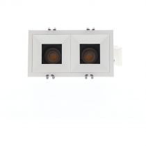 indigo-sora power 2x13w 2700k 15° dim blanc mat (do409sw30)