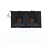 indigo-sora power 2x13w 2700k 15° dim noir mat (do409sw05)