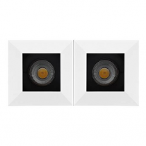 indigo-sora power trimless 2x13w 2700k 15° dim blanc mat (do412sw30)