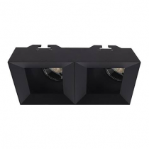 indigo-sora power trimless 2x13w 2700k 30° dali noir mat (do411sw05da)