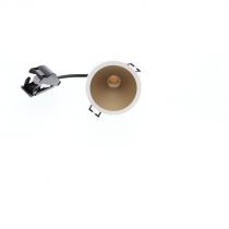 indigo-sweet rd 8w 600lm 2700k 60° dim blanc mat - champagne (do448sw49)