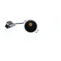 indigo-sweet rd 8w 600lm 2700k 60° dim blanc mat - noir (do448sw81)