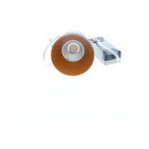 indigo-syla rd-b 10w 1010lm 3000k 38° dim noir - doré (do221ww18)