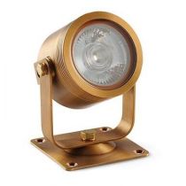 indigo-ul030 4,6w 2700k 40° ip68 laiton (ul030awax27)