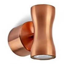 indigo-wl070 2x2,5w 3000k 12° ip65 cuivre brillant (wl070cnbm30)