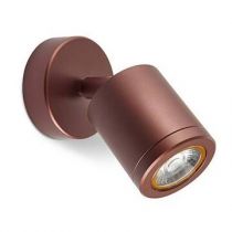indigo-wl220 mains 5,7w 2700k 40° ip65 bronze (wl220zwbm27)