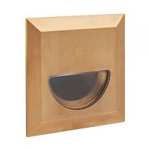 indigo-wl342 2,6w 205lm 3000k 50° ip65 laiton antique (wl342ab30)