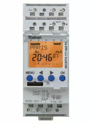 INTER ASTRONOMIQUE MODULAIRE 1NO+1NF 12V � 24V UC 1 ENTREE EXTERNE DuoFix (1714100)