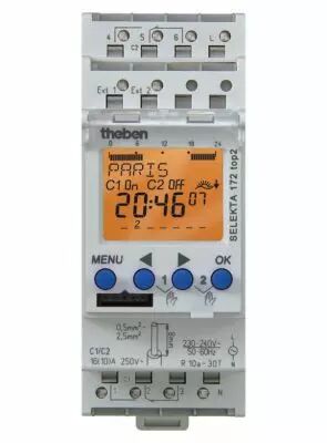 INTER ASTRONOMIQUE MODULAIRE 7J 2NO+2NF 1 ENTREE EXTERNE DUOFIX 16A 2M (1720100)