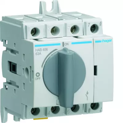 Inter coupure appar 4P 63A (HAB406)